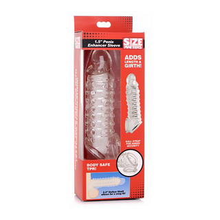 Penis Sleeve - Förlängare 2/4 cm, Texturerad:

Penis Förlängare 2/4cm - Texturerad Ärm för Intensiv Stimulation