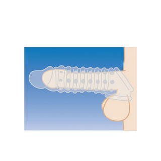 Penis Sleeve - Förlängare 2/4 cm, Texturerad:

Penis Förlängare 2/4cm - Texturerad Ärm för Intensiv Stimulation