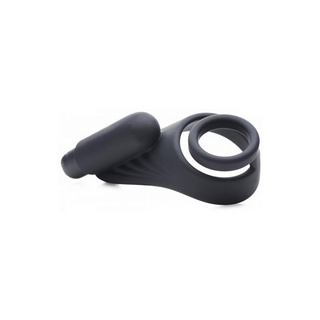 Vibrerande Cockring med Taint Stimulator & Fjärrkontroll