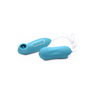 Dubbel Stimulator med Dunkande Ägg & Klitorisstimulator
Dunkande Ägg & Klitorisstimulator - Dubbel Stimulering