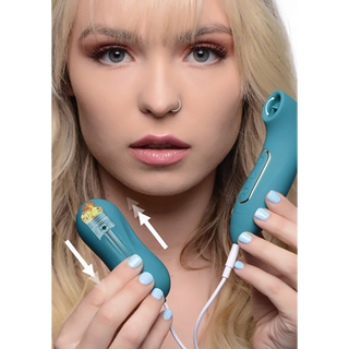 Dubbel Stimulator med Dunkande Ägg & Klitorisstimulator
Dunkande Ägg & Klitorisstimulator - Dubbel Stimulering