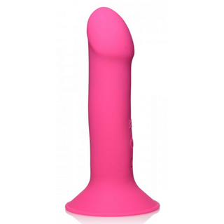 Vibrerande Dildo Flexibel Uppladdningsbar 3 Hastigheter Rosa