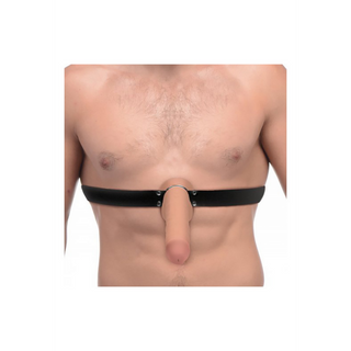 Dildo Strap Harness - Justerbar O-Ring, PU Läder, Svart
Justerbar Dildo Strap-On Sele, O-Ring, Svart PU Läder