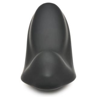 E-Stim Trosvibrator, Vibrerande, med Fjärrkontroll, Svart
