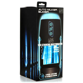 Automatisk Stroker med Vibrationer, Svart