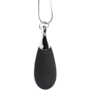 Vibrerande Halsband - Silikon, 3 Hastigheter, Svart