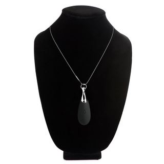 Vibrerande Halsband - Silikon, 3 Hastigheter, Svart