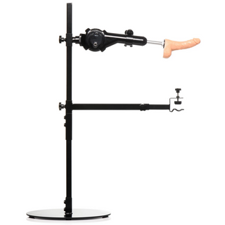 Sexmaskin med Justerbar Hastighet & Dildo - Svart