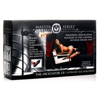 Sexmaskin med Justerbar Hastighet & Dildo - Svart