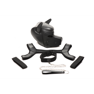 Puppy Play Set: Huva, Halsband, Koppel, Sele - Svart:

Valp Lekset: Huva, Halsband, Koppel, Sele - Svart