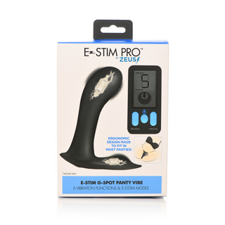 G-punktsstimulator Elstimulering Vibration Fjärrkontroll Svart