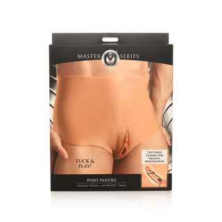 Silikon Trosa med Vagina & Anal - Ljus Hud, Realistisk Vulva