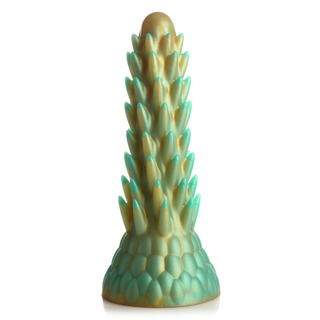 Dildo - Grön, Taggar, Sugpropp
Grön Dildo med Taggar & Sugpropp - Stimulerande Textur