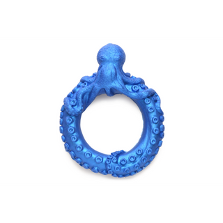 Blå Penisring Silikon, Stretchig, 40mm