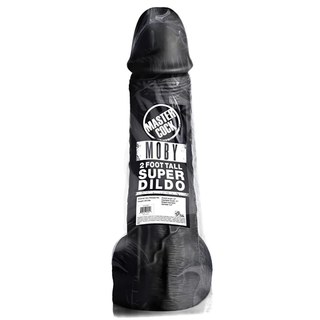 Extra Stor Svart Dildo - 60 cm Superrealistisk