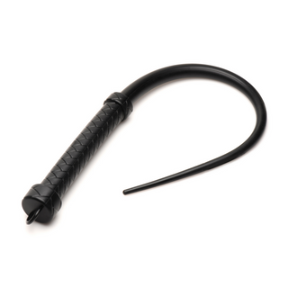 Silikonpiska Smal Svans - Svart, 60 cm