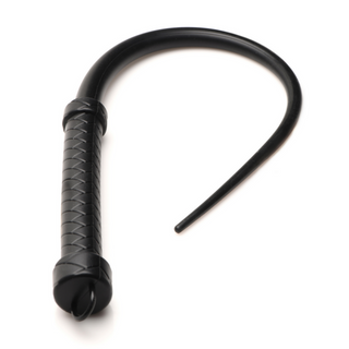 Silikonpiska Smal Svans - Svart, 60 cm