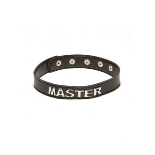Justerbart Halsband med Bokstäver SLUT – PVC