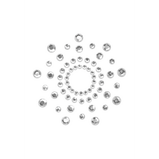 Självhäftande Nippelöverdrag med Strass, Täckbröst
