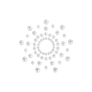 Självhäftande Nippelsmycken Pärlor & Strass - Nippeldekoration