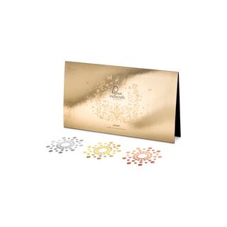 Metalliska Temporära Tatueringar - Guld, Silver, Koppar - 6-pack