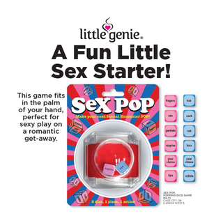 Tärningsspel Sex Pop - Action & Kroppsdelar