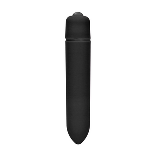 Svart Bullet Vibrator - En Hastighet, 9.3cm