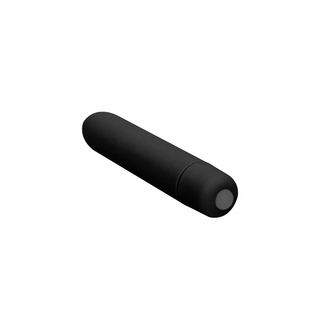 Svart Bullet Vibrator - En Hastighet, 9.3cm