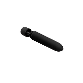 Svart Bullet Vibrator - En Hastighet, 9.3cm