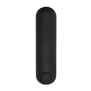Svart Bullet Vibrator, 10 Hastigheter, Uppladdningsbar