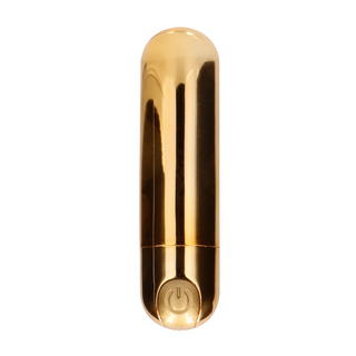 Mini Kulvibrator Guld, 10 Hastigheter, Uppladdningsbar