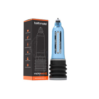 HydroMax8 Penispump Blå – För 6-8 tum, Storlek & Uthållighet