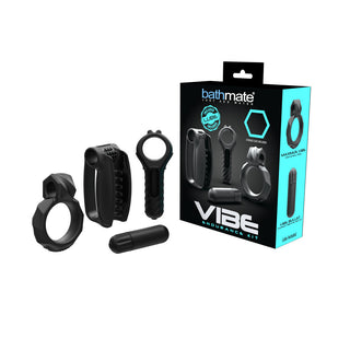 Vibrator Kit Svart: 10 Hastigheter, Stimulerande