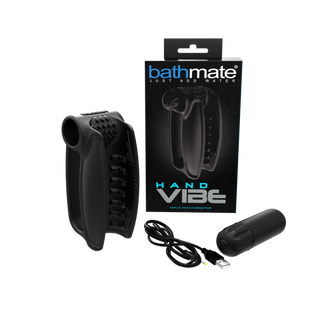 Vibrerande Hand Masturbator - 10 Vibrationer - Svart