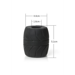 Ball Stretcher - TPR Penis Förlängare - Svart