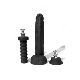 Dildo Silikon Sugpropp Handtag 25cm