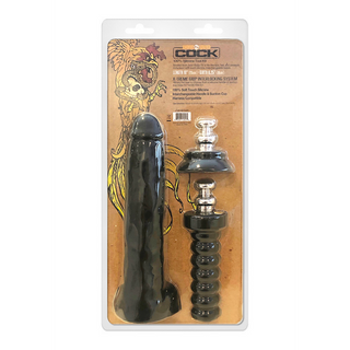 Dildo Silikon Sugpropp Handtag 25cm