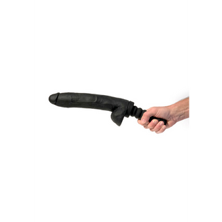 Dildo Silikon Sugpropp Handtag 25cm