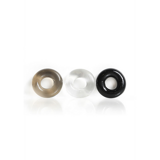Cockring Set - Extra Tjock, Stretchig TPE, 3-Pack
Extra tjock Cockring Set, Stretchig TPE, 3-pack