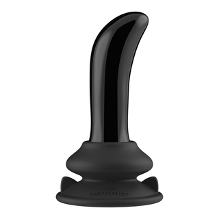 Prickig G-punktsvibrator Glas, Fjärrkontroll, 10 Hastigheter