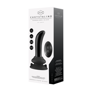 Prickig G-punktsvibrator Glas, Fjärrkontroll, 10 Hastigheter