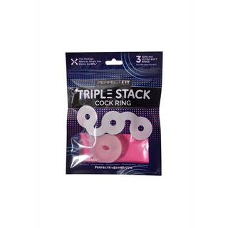 Triple Donut Penisringar - Stretch, Mjuk SilaSkin