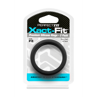 Silikon Cockring 2-pack Storlek #18