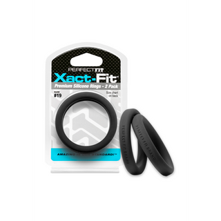 Cockring 2-pack, Mjuk Silikon, Optimal Passform