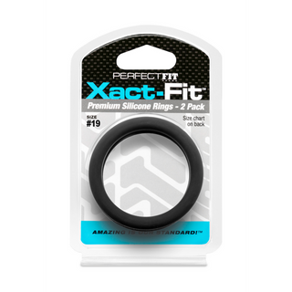 Cockring 2-pack, Mjuk Silikon, Optimal Passform