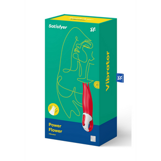 Röd Vibrator Silikon Klassisk Modell & Vibrationer