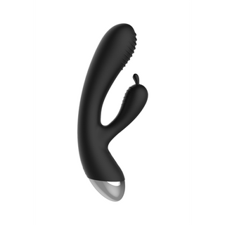 Svart E-Stim Kaninvibrator, 10 Hastigheter & G-punktsstimulering
