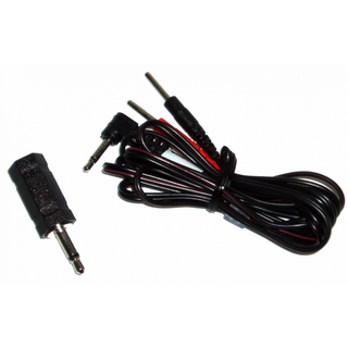 ElectraStim Adapterkabelset: 2.5mm till 3.5mm Jack
ElectraStim Adapterkabel 2.5mm till 3.5mm Jack