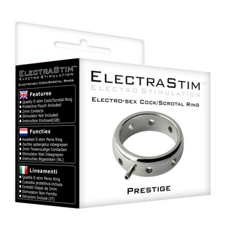 Cockring Elektrostim 50mm Kirurgiskt Stål