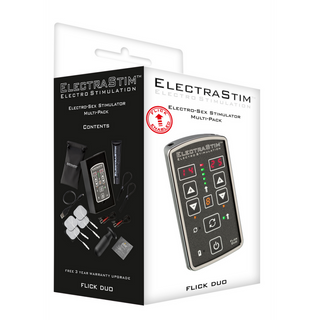 Dubbelkanalig Stimulator, Flickfunktion & USB-laddning